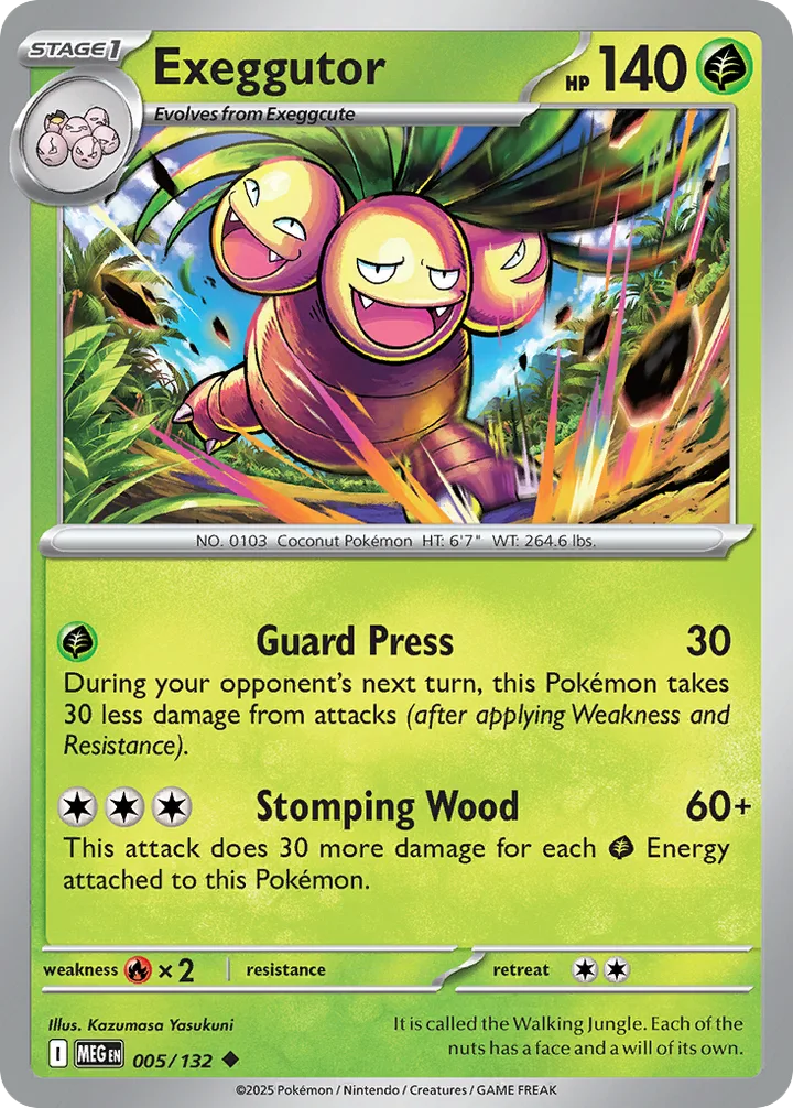 Exeggutor, Mega Evolution 005/132