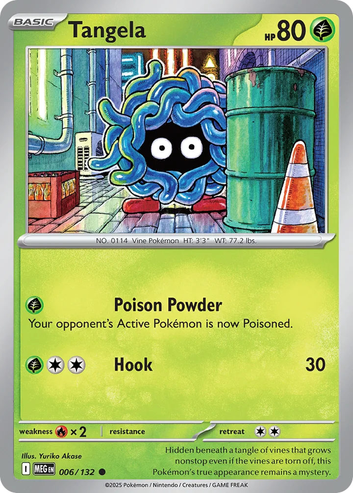 Tangela, Mega Evolution 006/132