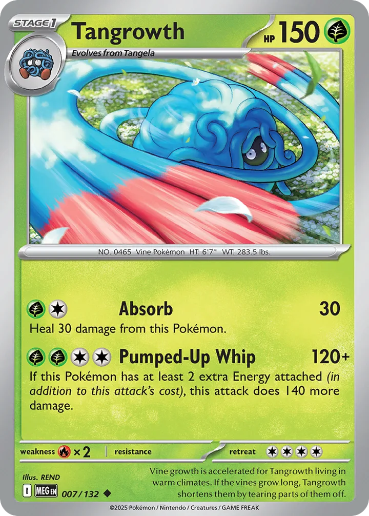 Tangrowth, Mega Evolution 007/132