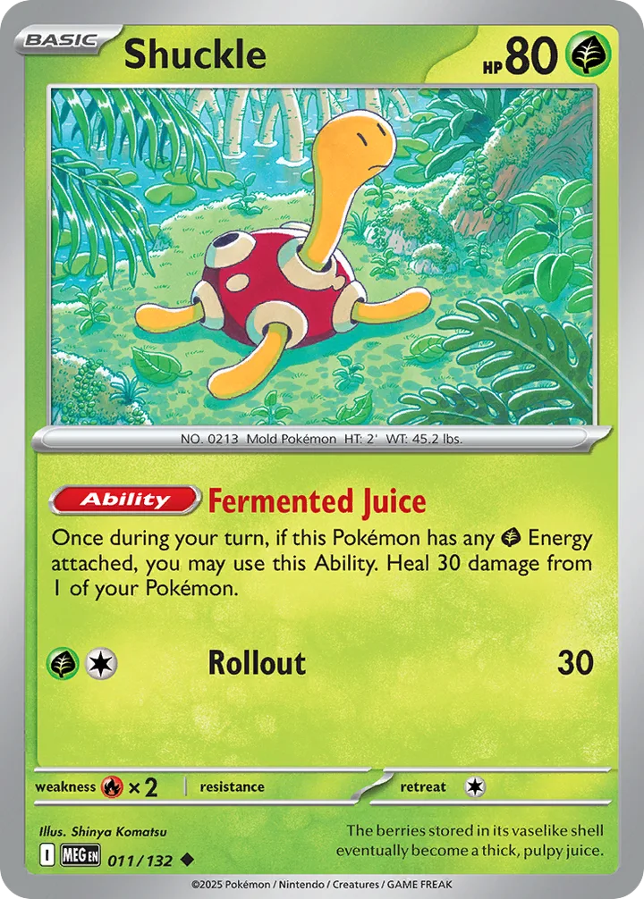 Shuckle, Mega Evolution 011/132