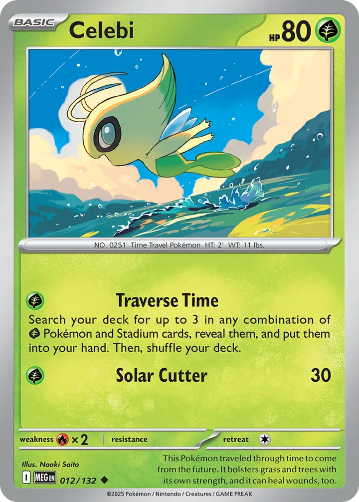 Celebi, Mega Evolution 012/132