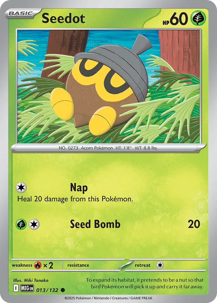 Seedot, Mega Evolution 013/132