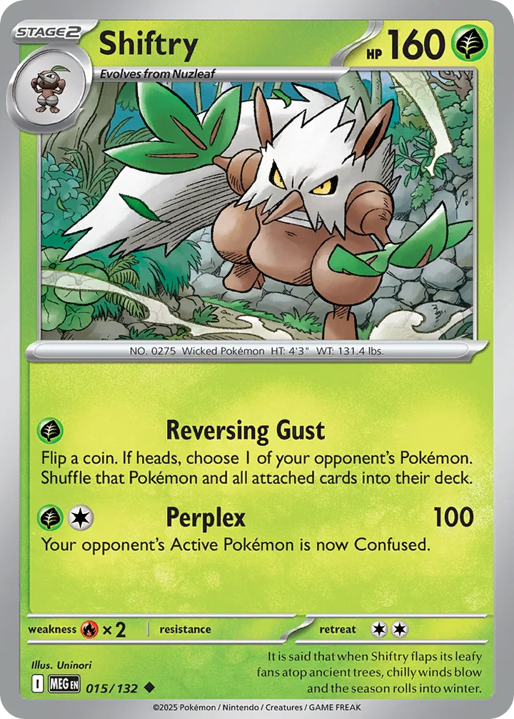 Shiftry, Mega Evolution 015/132