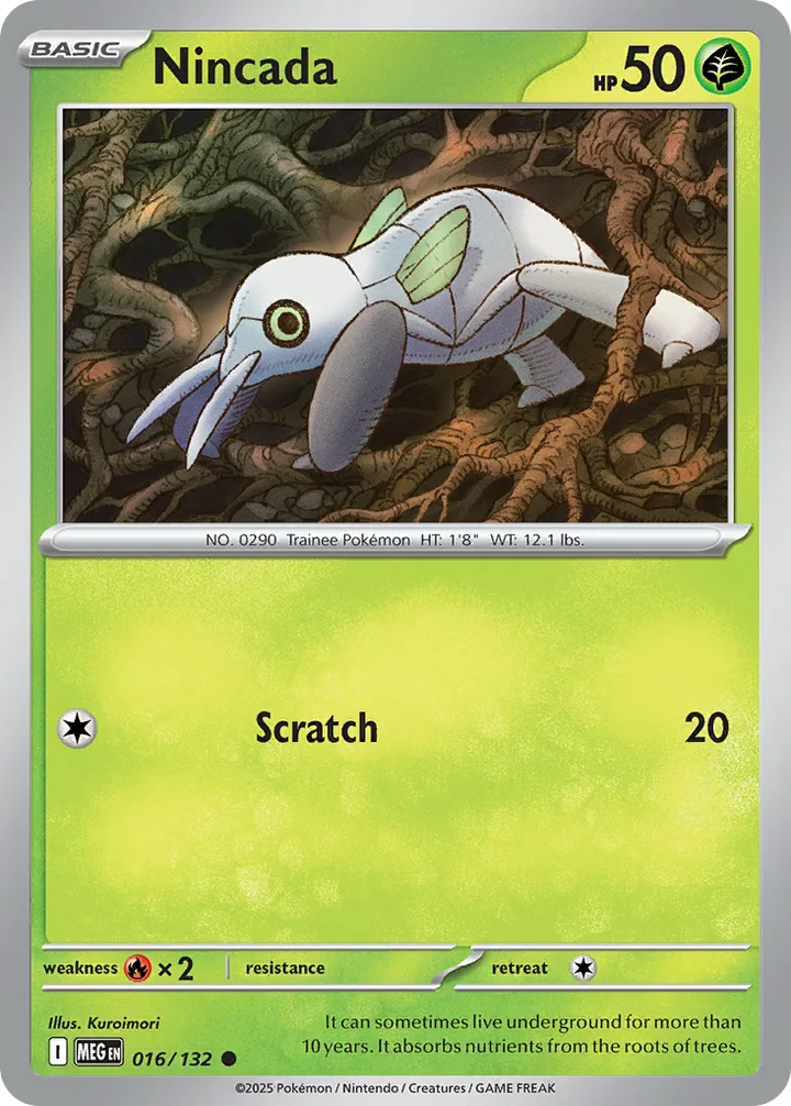 Nincada, Mega Evolution 016/132