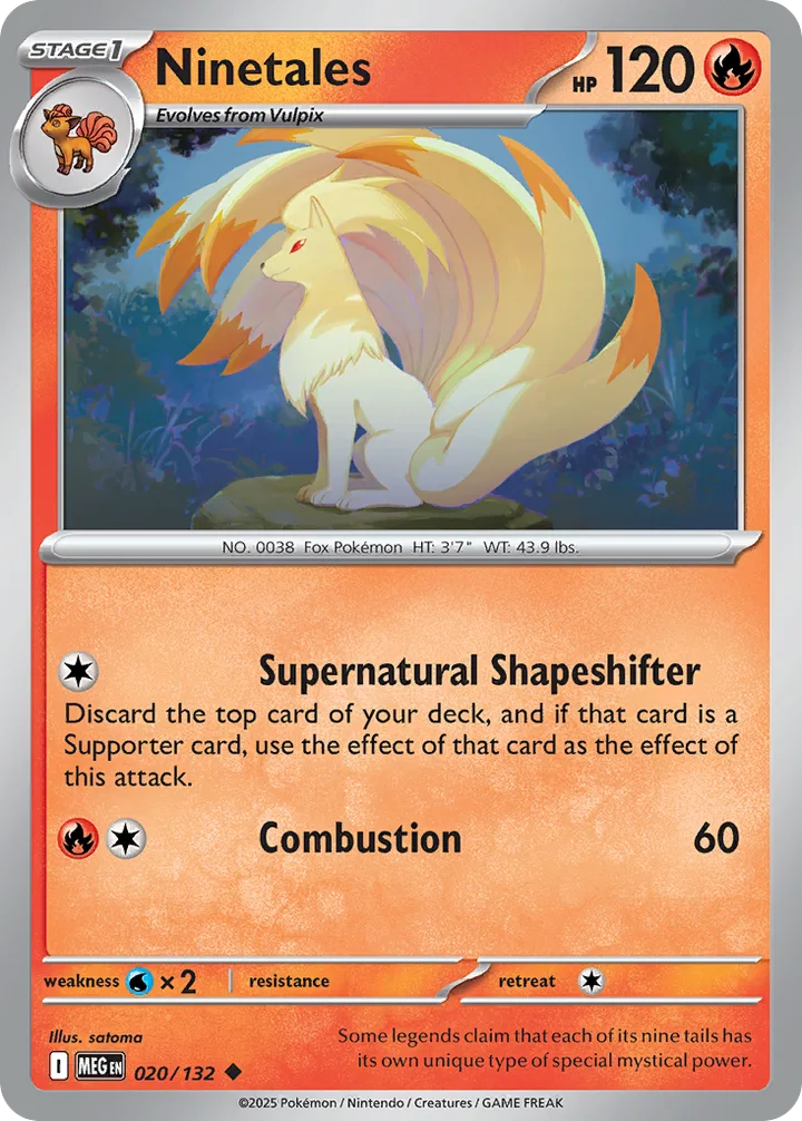 Ninetales, Mega Evolution 020/132