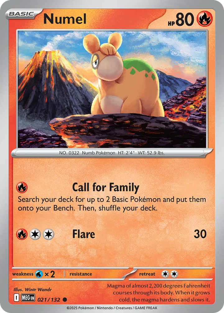 Numel, Mega Evolution 021/132