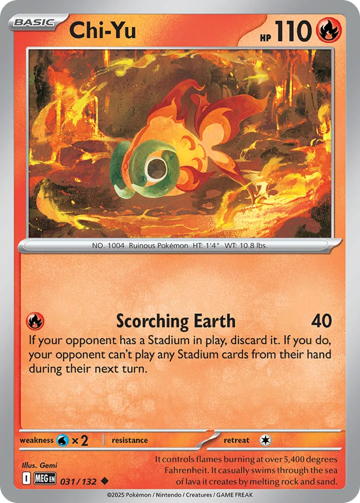 Chi-Yu, Mega Evolution 031/132