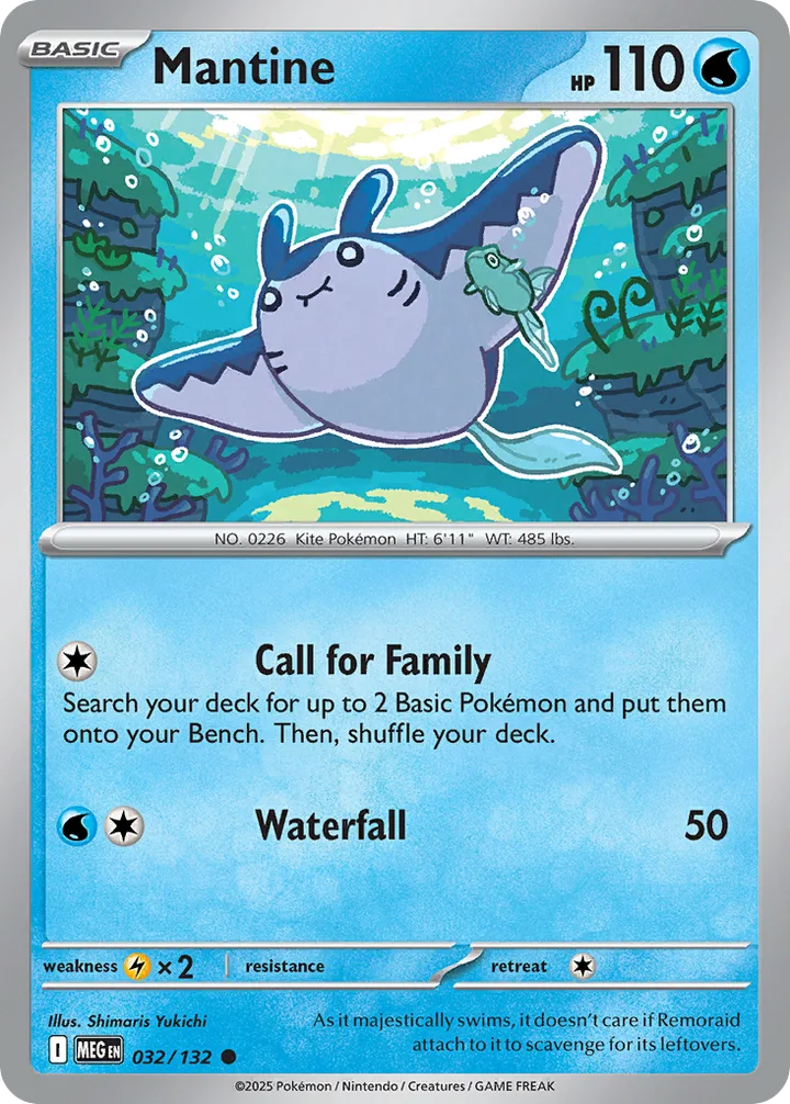 Mantine, Mega Evolution 032/132
