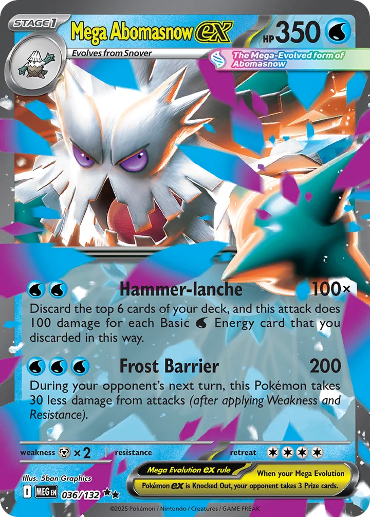 Mega Abomasnow ex, Mega Evolution 036/132