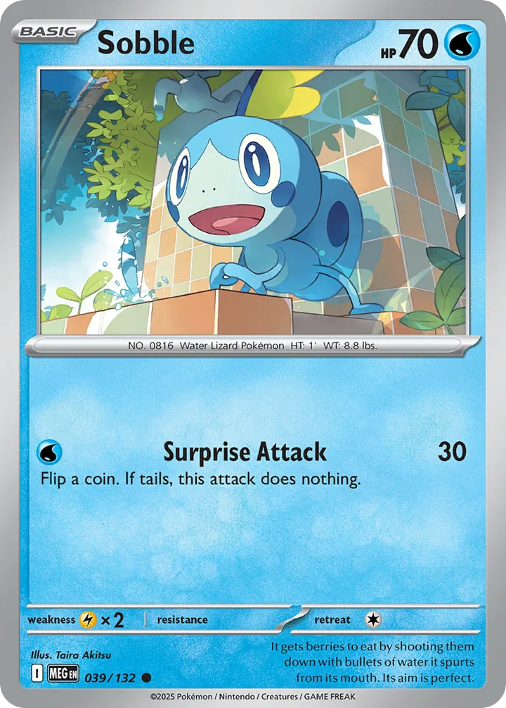 Sobble, Mega Evolution 039/132