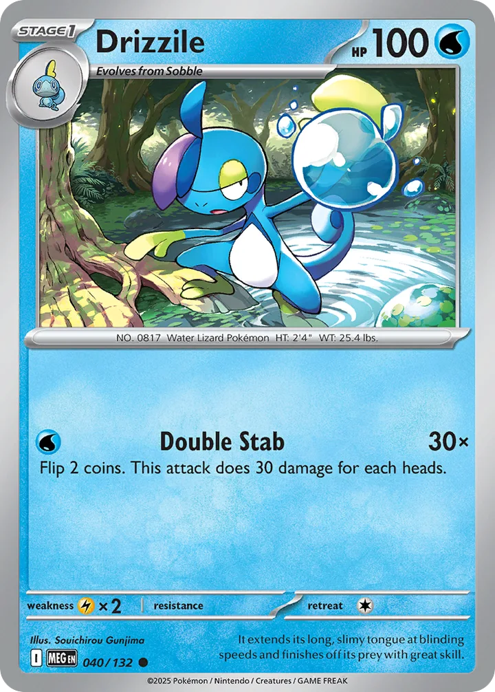 Drizzile, Mega Evolution 040/132