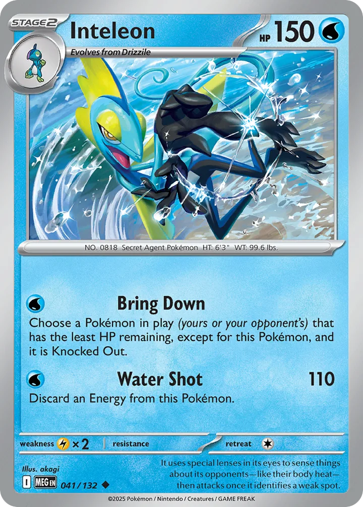Inteleon, Mega Evolution 041/132