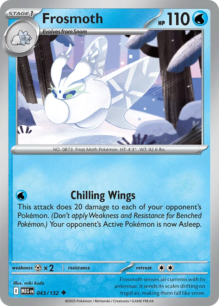 Frosmoth, Mega Evolution 043/132