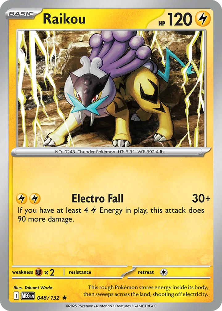 Raikou, Mega Evolution 048/132