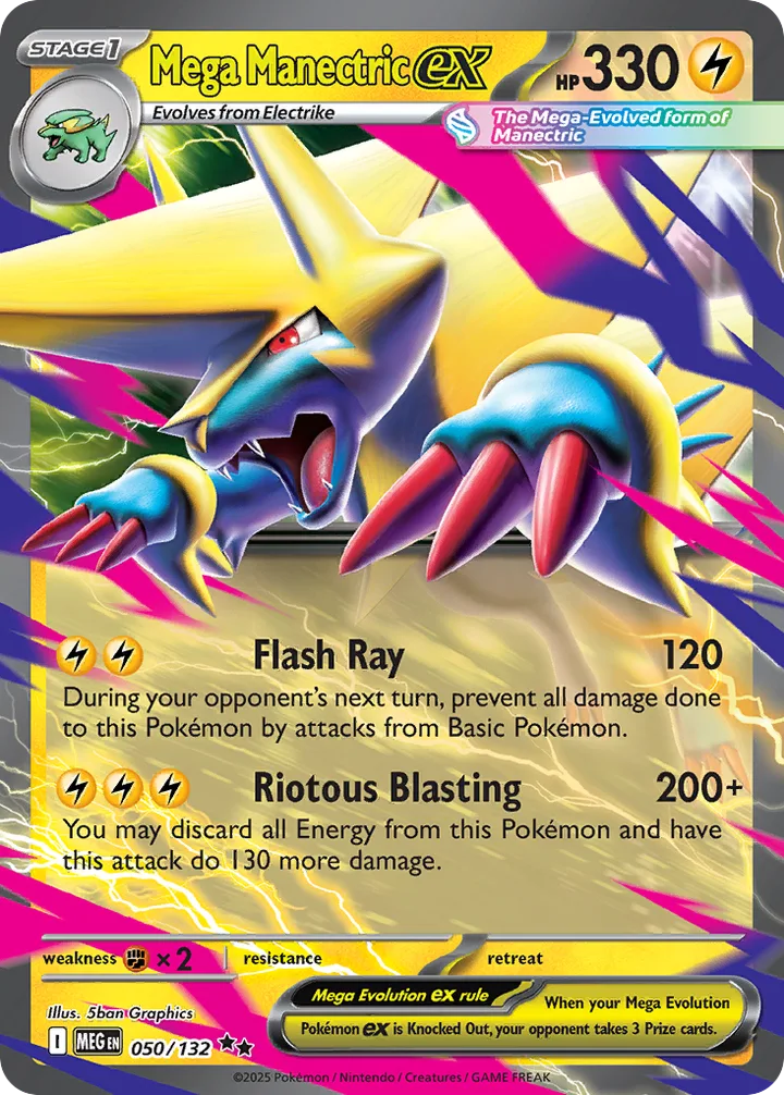 Mega Manectric ex, Mega Evolution 050/132