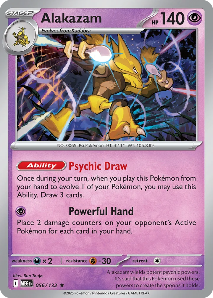 Alakazam, Mega Evolution 056/132