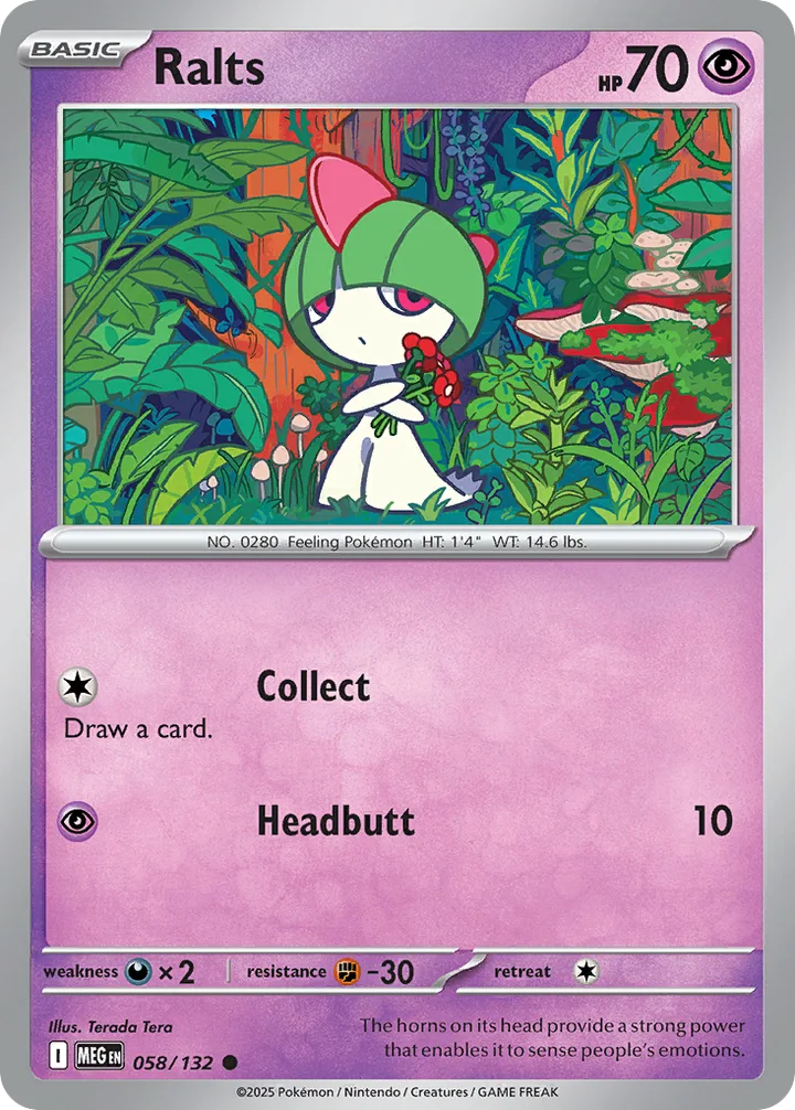 Ralts, Mega Evolution 058/132