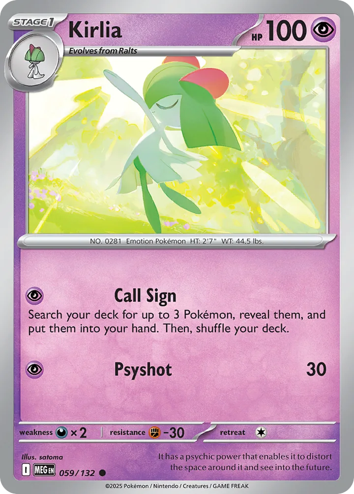 Kirlia, Mega Evolution 059/132