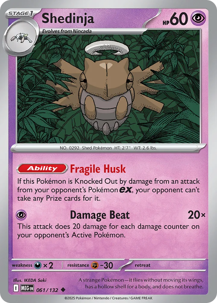 Shedinja, Mega Evolution 061/132