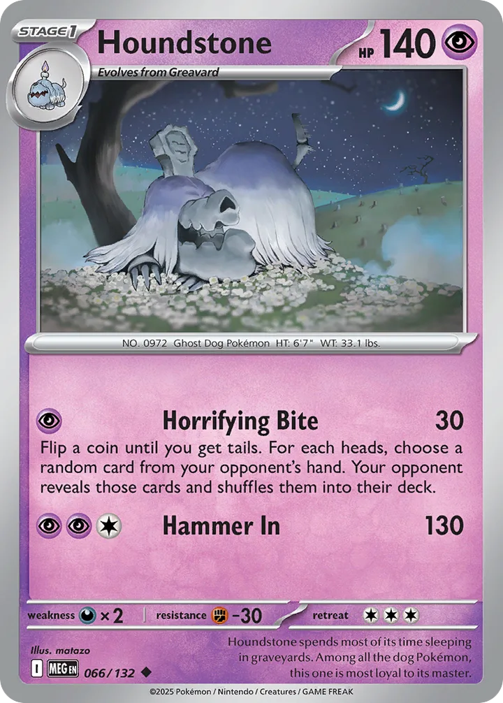 Houndstone, Mega Evolution 066/132