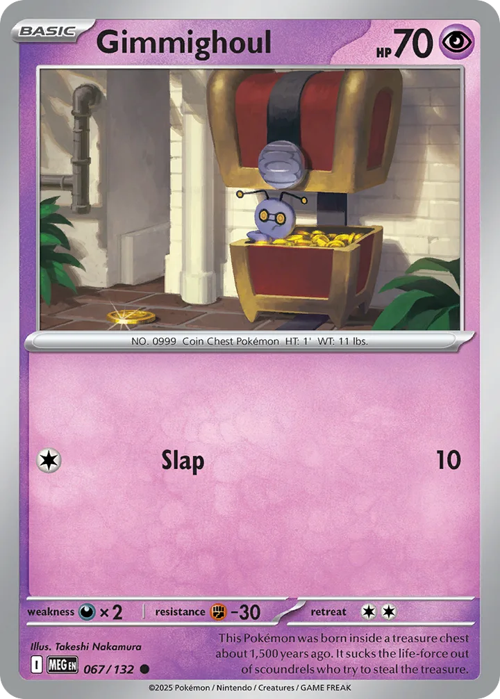 Gimmighoul, Mega Evolution 067/132