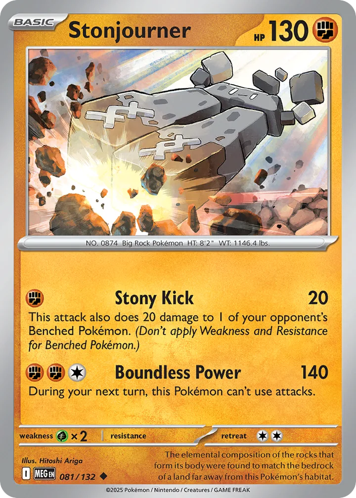 Stonjourner, Mega Evolution 081/132