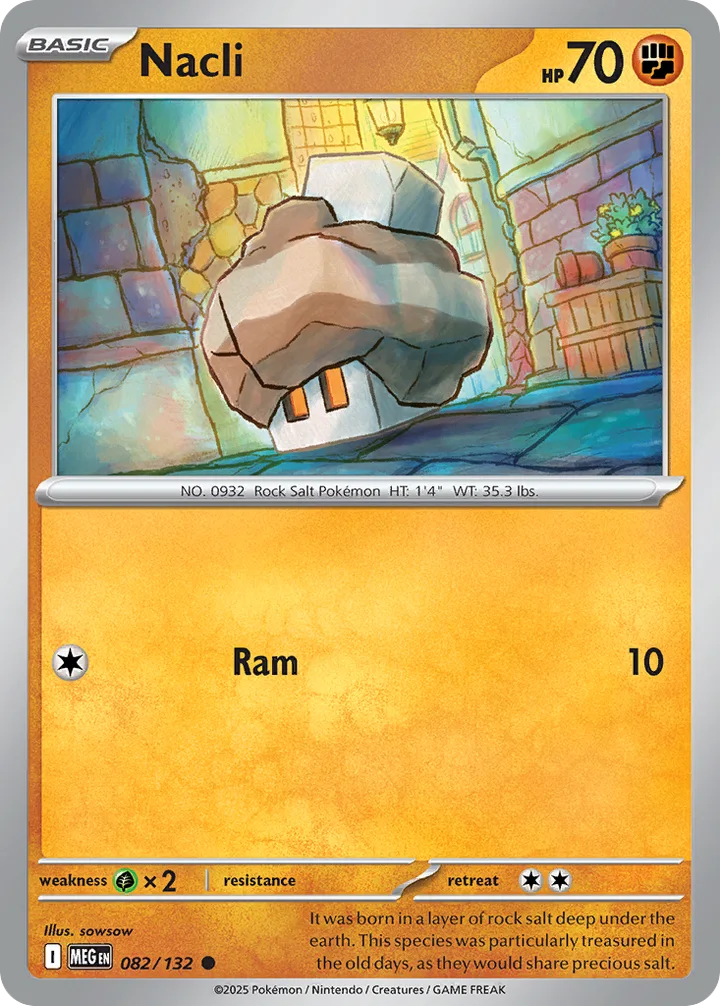 Nacli, Mega Evolution 082/132