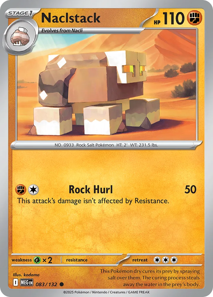 Naclstack, Mega Evolution 083/132
