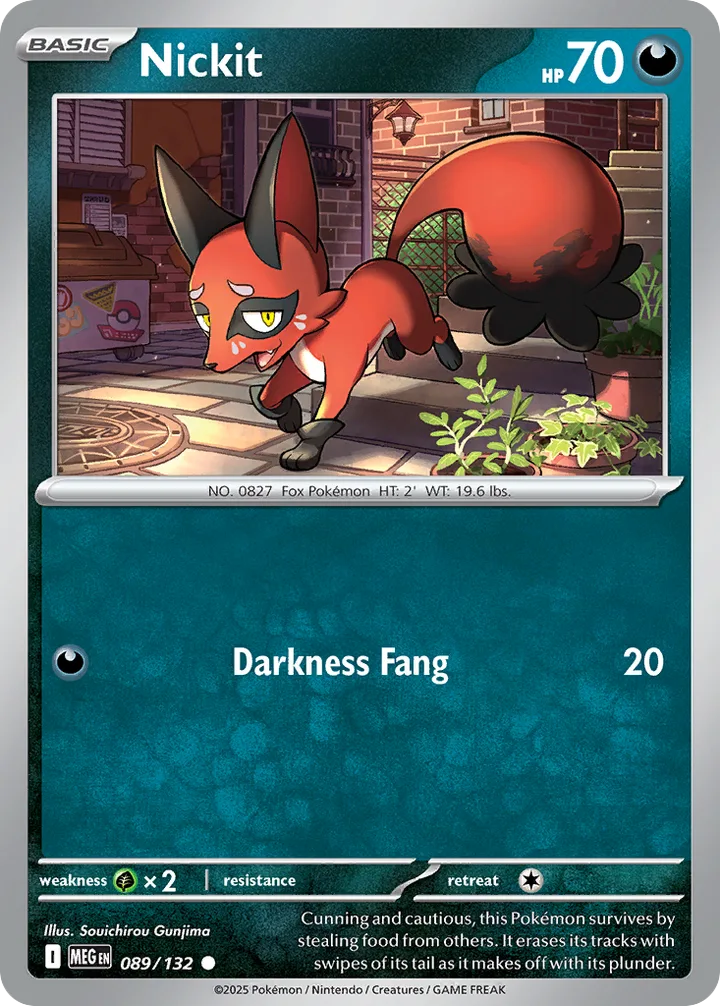 Nickit, Mega Evolution 089/132