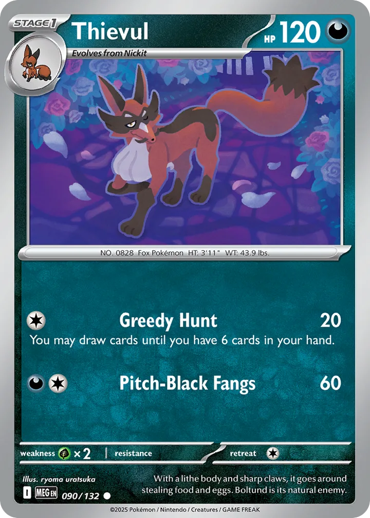 Thievul, Mega Evolution 090/132