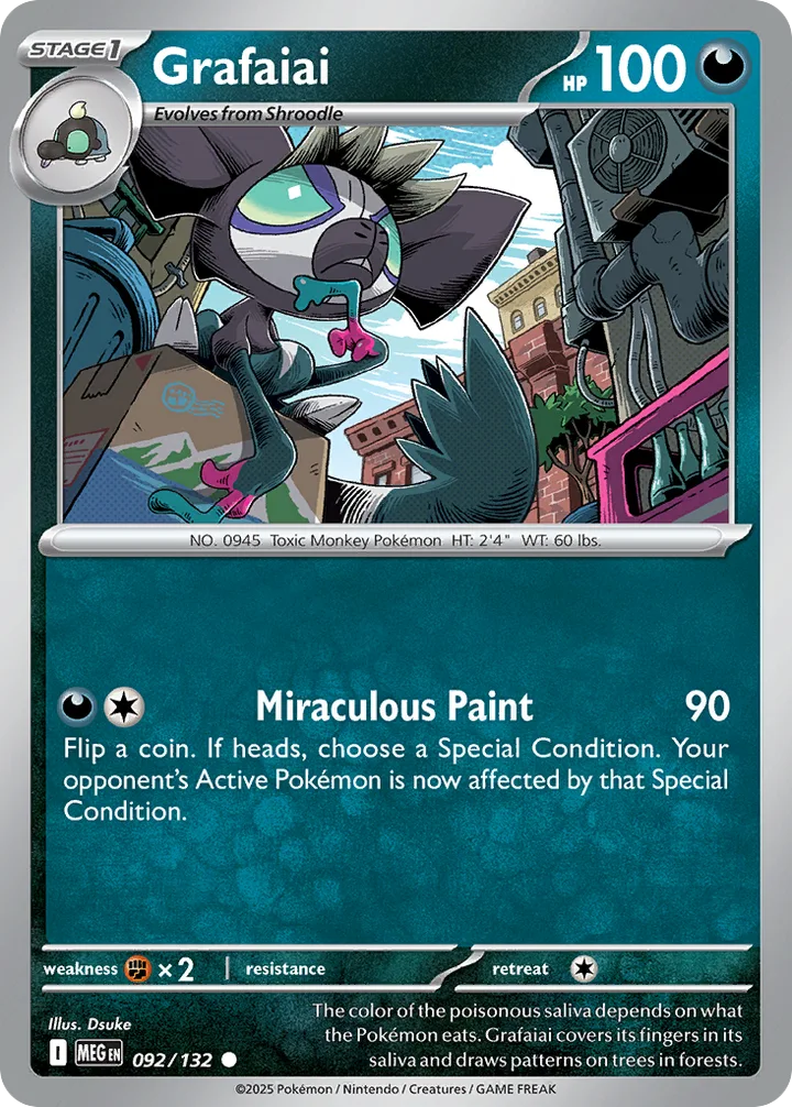 Grafaiai, Mega Evolution 092/132