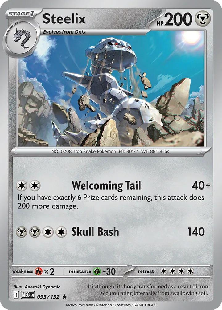 Steelix, Mega Evolution 093/132