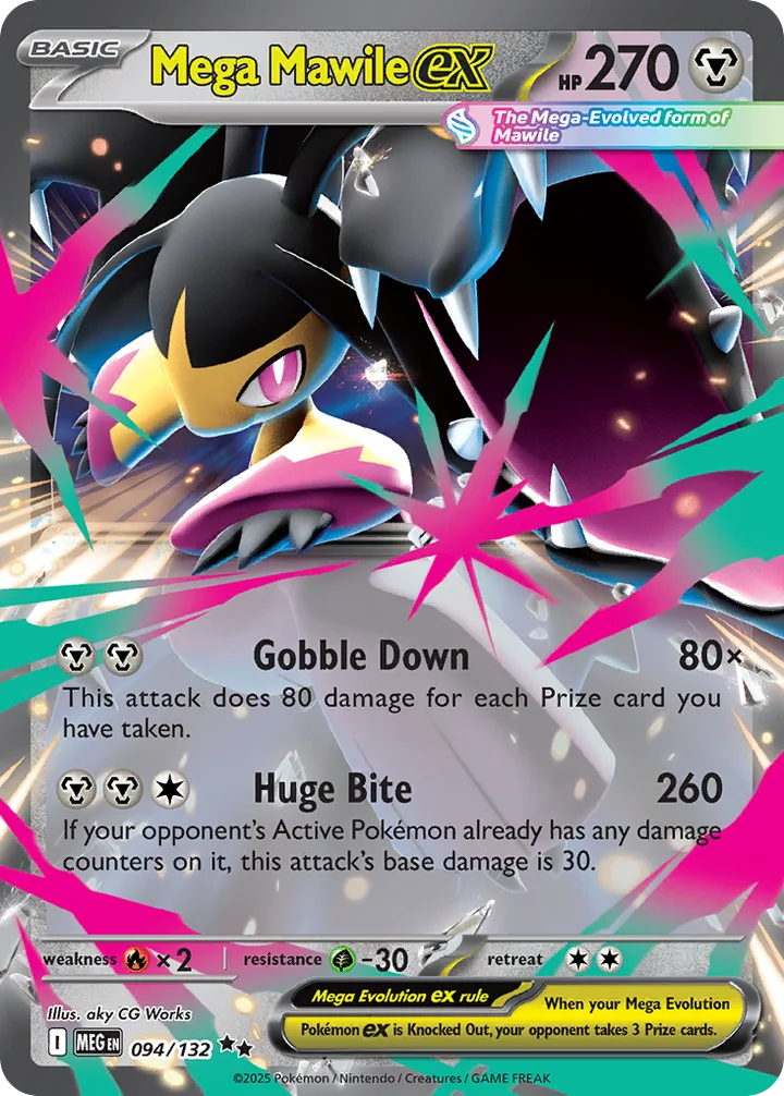 Mega Mawile ex, Mega Evolution 094/132