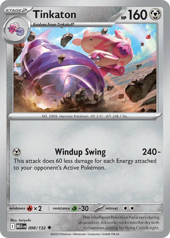 Tinkaton, Mega Evolution 098/132
