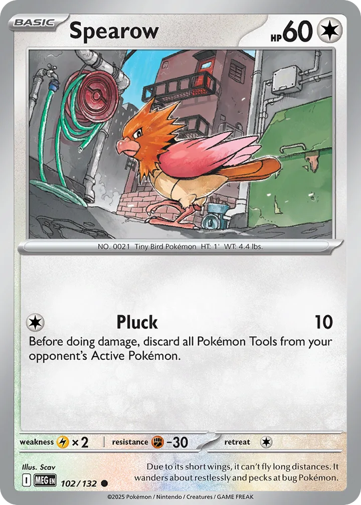 Spearow, Mega Evolution 102/132