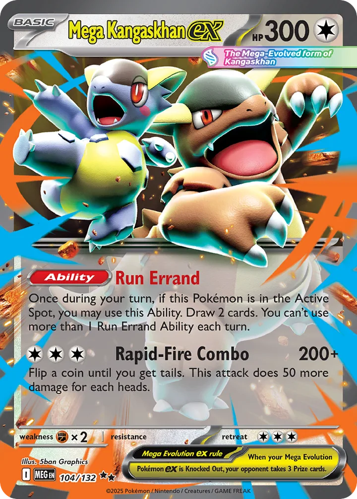 Mega Kangaskhan ex, Mega Evolution 104/132