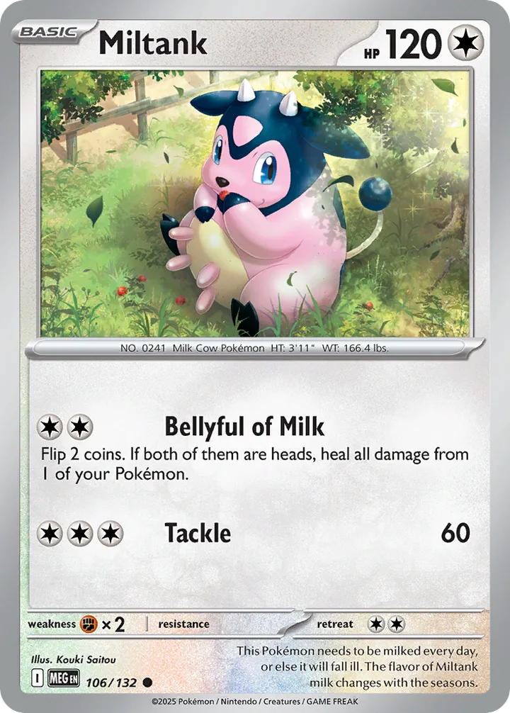 Miltank, Mega Evolution 106/132