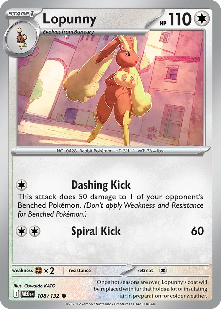 Lopunny, Mega Evolution 108/132