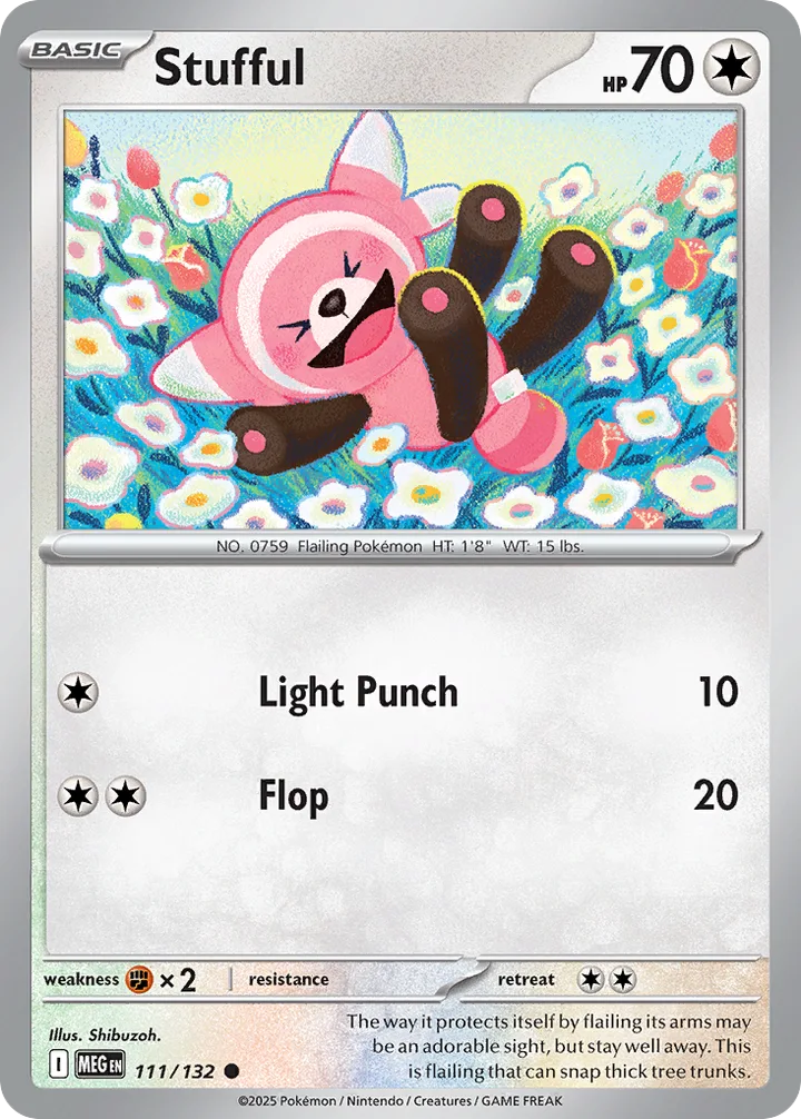 Stufful, Mega Evolution 111/132