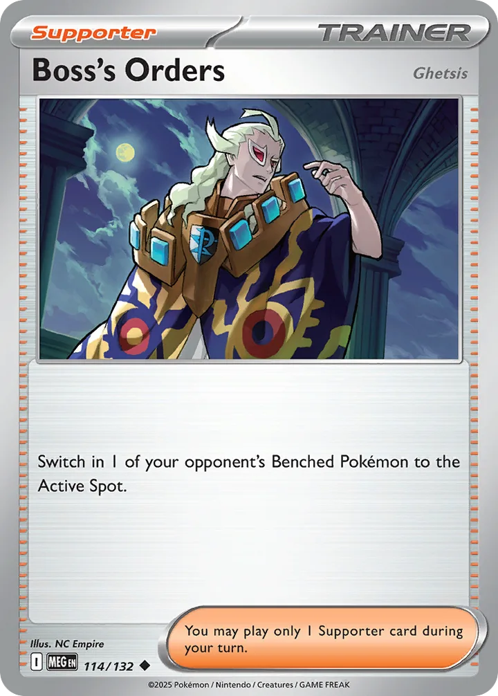 Boss’s Orders, Mega Evolution 114/132
