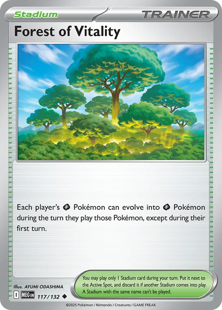 Forest of Vitality, Mega Evolution 117/132