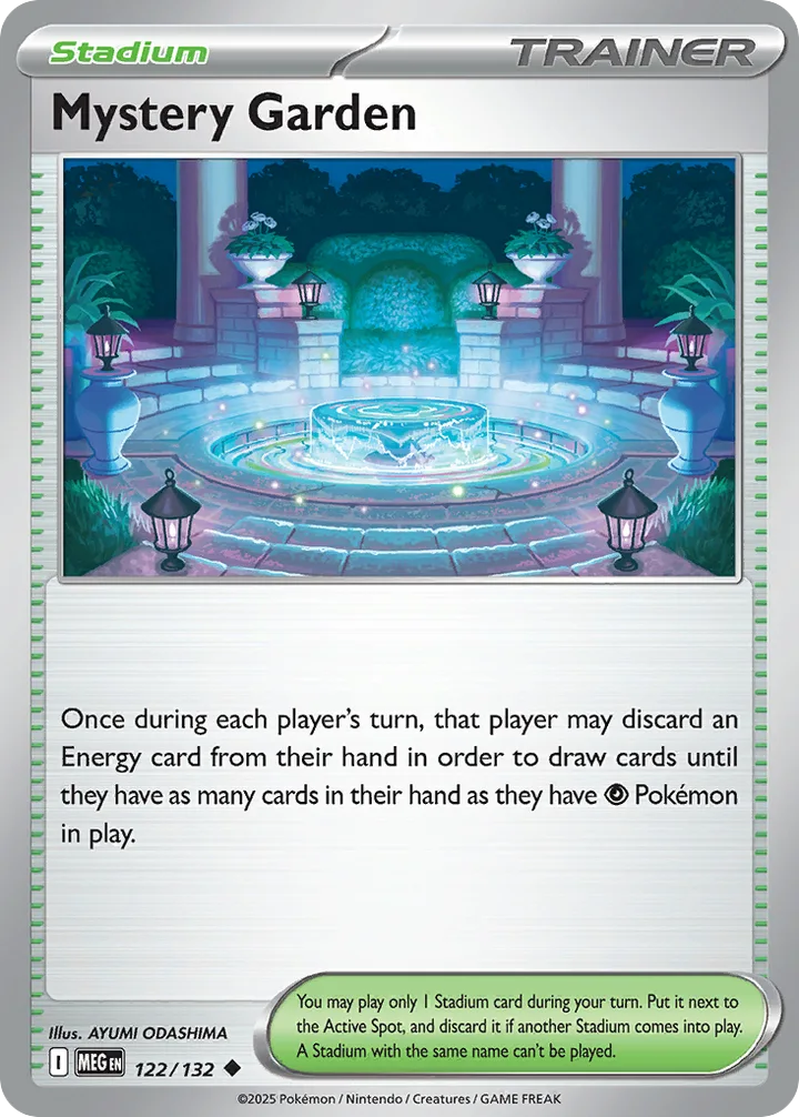 Mystery Garden, Mega Evolution 122/132