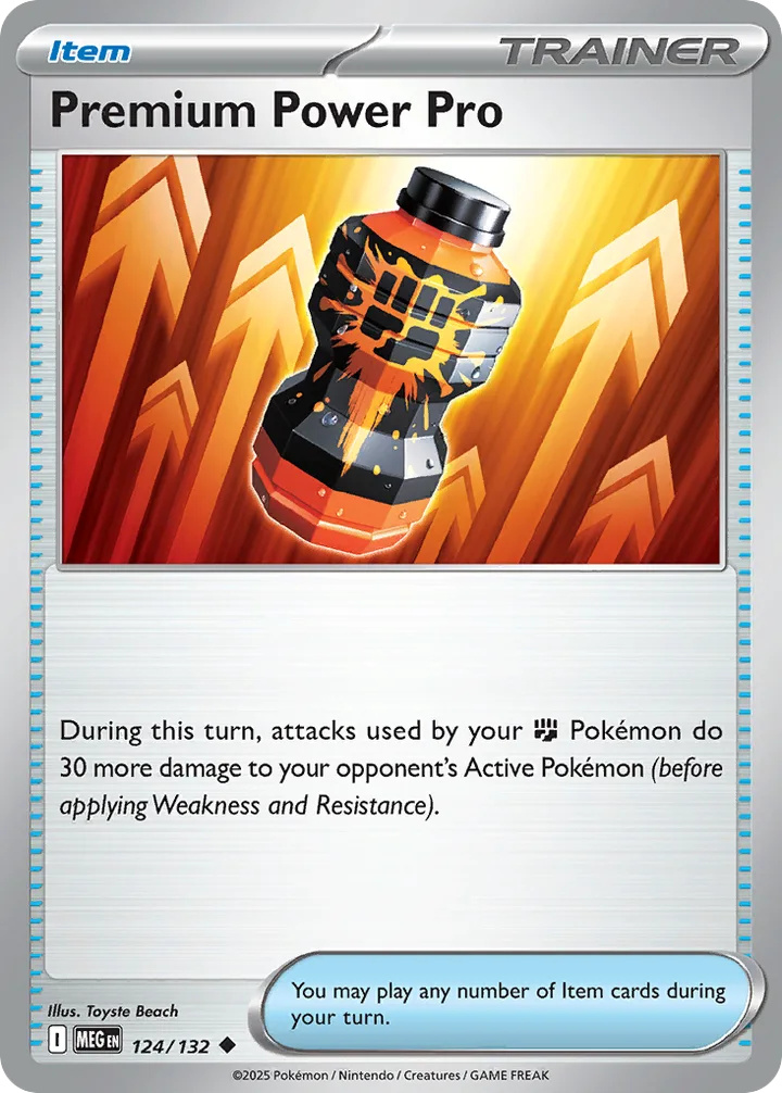 Premium Power Pro, Mega Evolution 124/132