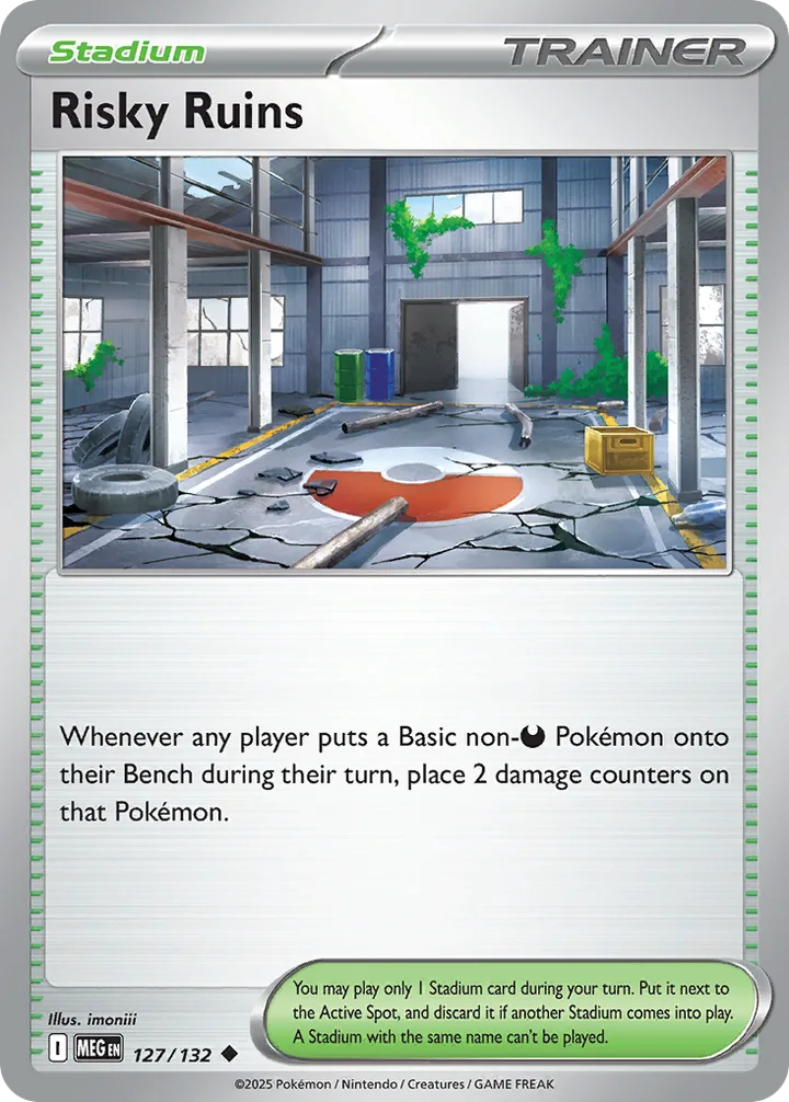 Risky Ruins, Mega Evolution 127/132