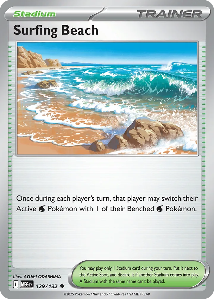 Surfing Beach, Mega Evolution 129/132