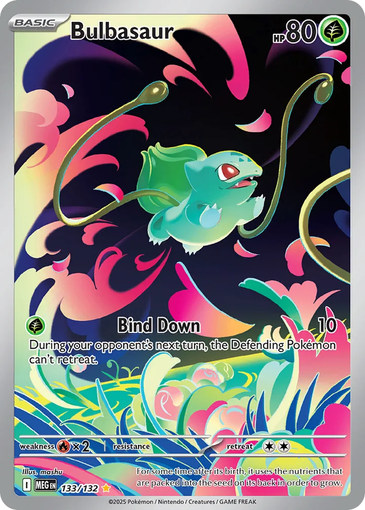 Bulbasaur, Mega Evolution 133/132