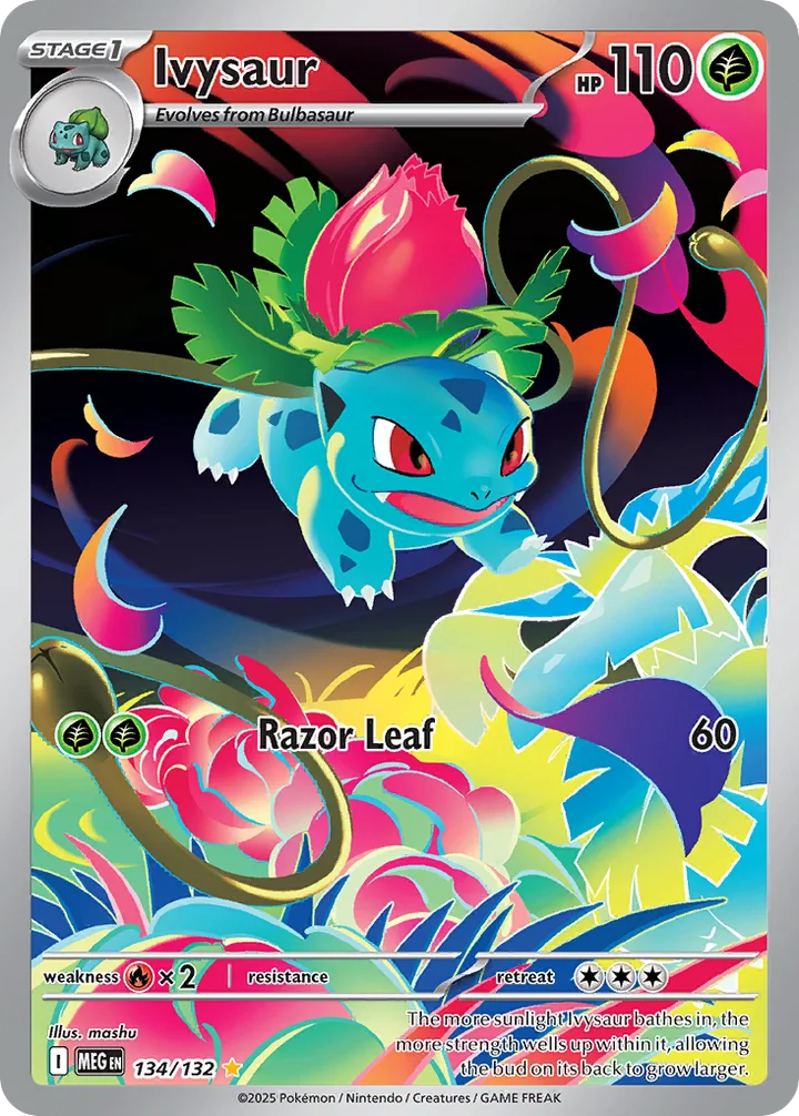 Ivysaur, Mega Evolution 134/132