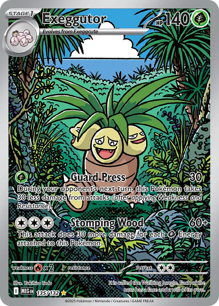 Exeggutor, Mega Evolution 135/132