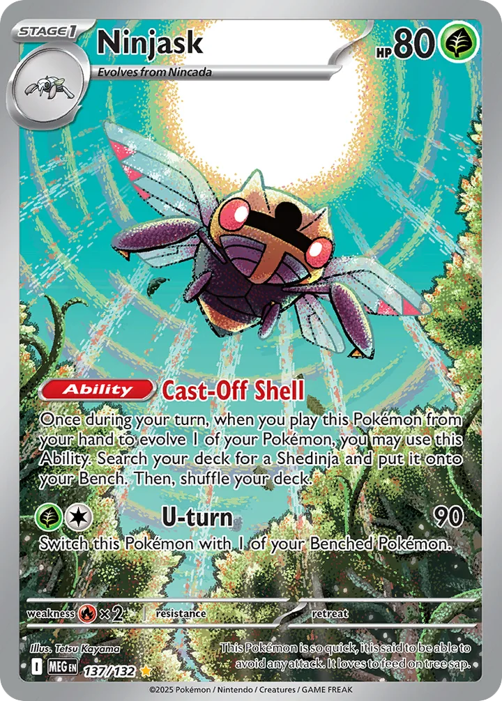 Ninjask, Mega Evolution 137/132