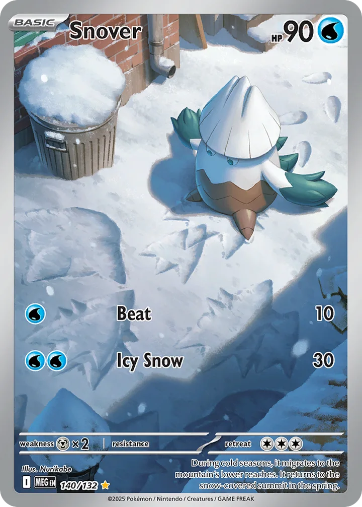 Snover, Mega Evolution 140/132